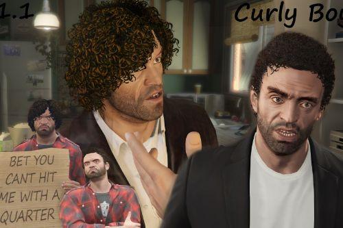 "Da Curly Boi" Curly Hair For Trevor "NEW CURLY HAIR"